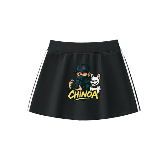 Chinoa x The Pawthers Inc Short Skirt