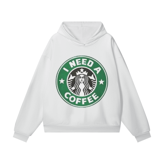 Caffeine Cravings Oversize Hoodie